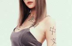 【EV女孩】「毛毛」水手服甩裙露風光，還有「淘氣嫩奶」不時掉出衣外