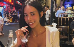 【EV女孩】新莊籃球比賽場邊爆乳美女引起關注　原來是翹臀女王李尾巴