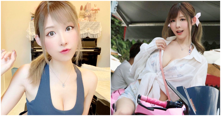 老司機快上車！「萌寵系正妹」Lenna 芷玄 Cos 重機女郎　超兇畫面讓人無法專心看路！