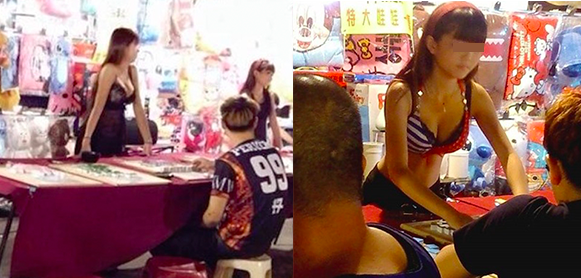 夜市爆乳老闆娘「二筒奶」讓麻將高手都輸了！住這附近的男網友真的好幸福喔…